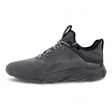 ECCO Hiking Shoes MX Low Nubuck Leather - durable sole, sock-like construction made of neoprene - grey Men